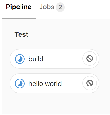 CI/CD Two Parallel Jobs