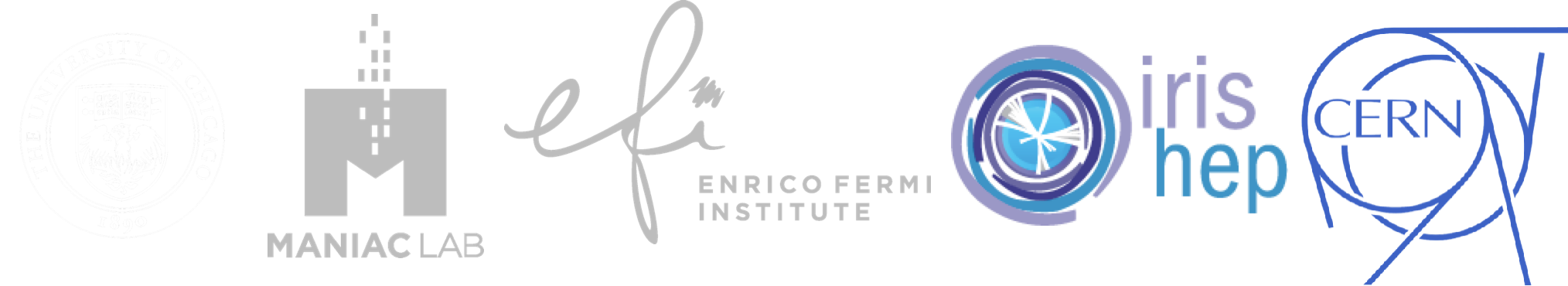 University of Chicago, MANIAC Lab, Enrico Fermi Institute, IRIS-HEP, CERN